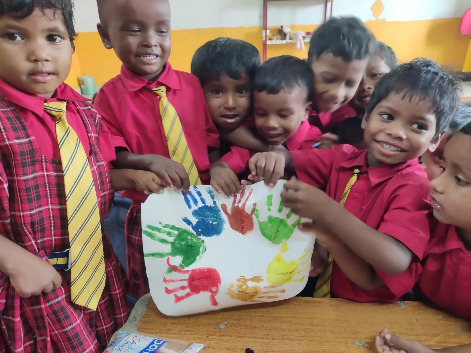 Painting at Snehkul